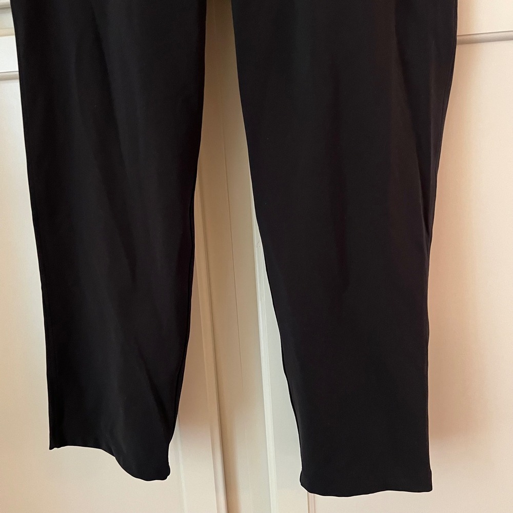 Lululemon On the Fly 7/8 Pant Black Luxtreme High Rise Drawstring Trousers - Picture 3 of 9